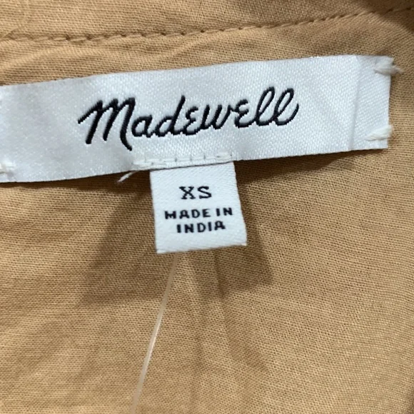 🎊HP🎊Madewell Puff-Sleeve Cutout Dress - Picture 10 of 16